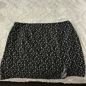 Flowers skirt